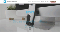 Desktop Screenshot of pc83.fr